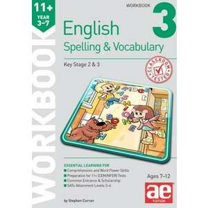 11+ Spelling and Vocabulary Workbook 3 imagine