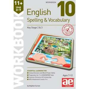 11+ Spelling and Vocabulary Workbook 10 imagine