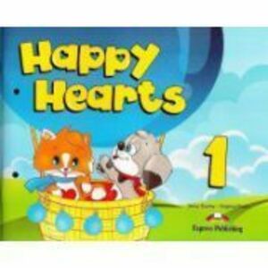 Happy Hearts 1, Pupils Pack, (Song CD, DVD, Press outs, Stickers, Holiday Activities) - Jenny Dooley imagine
