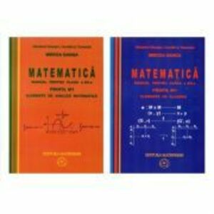 Manual pentru matematica, clasa 12-a, Profil M1, Volum 1+2 - Mircea Ganga imagine
