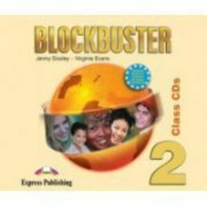 Blockbuster 2, Audio Class CD set 4 CD - Virginia Evans imagine