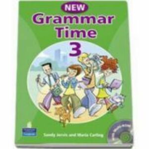 Grammar Time 3, Manual pentru limba engleza, Clasa a 5-a. Students Book, with multi-ROM - Sandy Jervis imagine