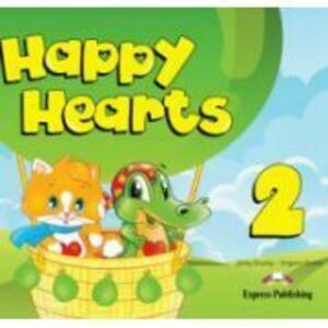 Happy Hearts 2, Pupils Book, Manualul elevului. Fise de lucru Figurine Abtibilduri - Jenny Dooley imagine
