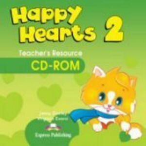 Happy Hearts 2, Teachers Resource CD-ROM. Curs de limba engleza pentru prescolari - Jenny Dooley imagine