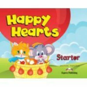 Happy Hearts, Starter, Pupils Pack. Curs de limba engleza pentru prescolari cu multirom si fise de lucru - Jenny Dooley imagine