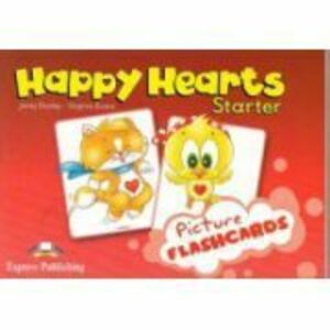 Happy Hearts, Starter, Picture flashcards. Curs de limba engleza pentru prescolari - Jenny Dooley imagine