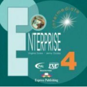 Enterprise 4, Intermediate, DVD. Curs de limba engleza - Virginia Evans, Jenny Dooley imagine
