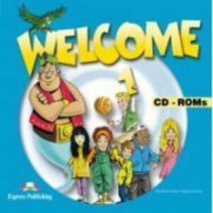 Welcome 1 CD-ROM (set 4 CD), Curs de limba engleza pentru clasa a 3-a - Elizabeth Gray imagine