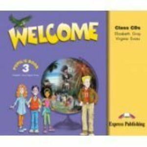 Curs limba engleza Welcome 3 Audio Set 3 CD - Jenny Dooley imagine