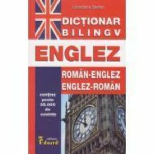 Dictionar bilingv roman-englez, englez-roman imagine