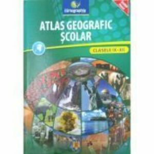 Atlas geografic scolar. Clasele 9-12 imagine