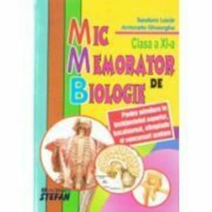 Mic memorator de biologie clasa a 11-a - Teodora Lazar imagine