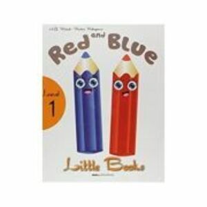 Red and Blue Students book with CD level 1 (Little Books) - H. Q. Mitchell imagine