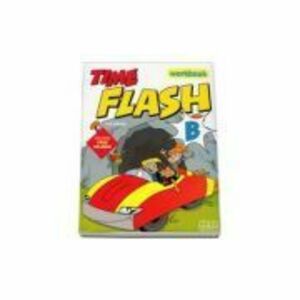 Time Flash - Workbook with CD-Rom and Stickers by H. Q. Mitchell - level B imagine