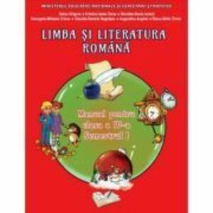 Limba si literatura romana. Manual pentru clasa a 4-a, Semestrul 1. Contine CD - Adina Grigore imagine
