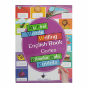 My First Words Writing English Book - Cartea primelor mele cuvinte imagine
