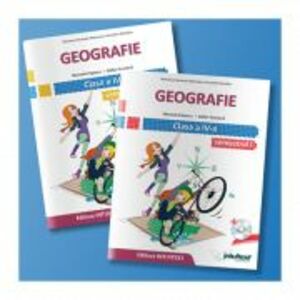 Geografie. Manual pentru clasa a 4-a, semestrul 1 si semestrul 2. Contine editia digitala - Stefan Pacearca imagine