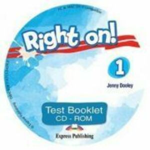 Curs engleza Right on! 1 Test Booklet CD-ROM - Jenny Dooley imagine