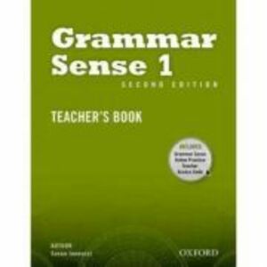 Grammar Sense 1. Teachers Book Pack. Editia a II-a - Susan Iannuzzi imagine