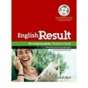 English Result Pre-Intermediate Students Book with DVD Pack - Mark Hancock imagine
