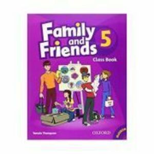 Family and Friends 5 Class Book and MultiROM Pack - Tamzin Thompson imagine