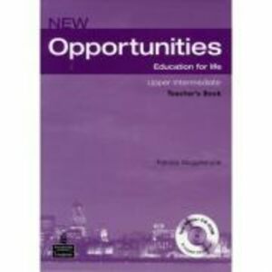 New Opportunities Upper Intermediate Teacher's Book with Master Test CD-ROM - Patricia Mugglestone imagine