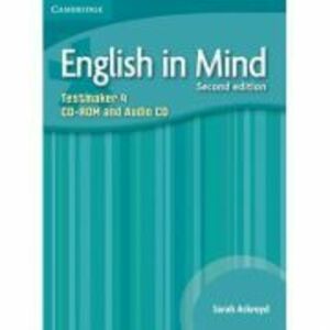 English in Mind Level 4 Testmaker - (contine CD-Rom si audio CD) - Sarah Ackroyd imagine