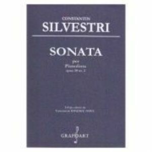 Sonata per Pianoforte opus 19, numarul 2 - Constantin Silvestri imagine
