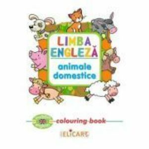 Limba engleza. Animale domestice. Colouring Book imagine