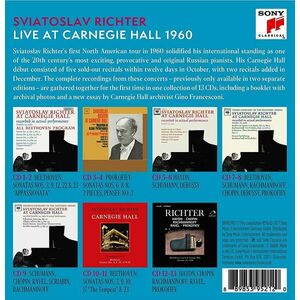 Sviatoslav Richter Live At Carnegie Hall | Sviatoslav Richter imagine