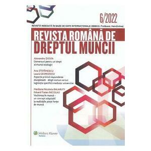 Revista Romana de Dreptul Muncii Nr.6/2022 imagine