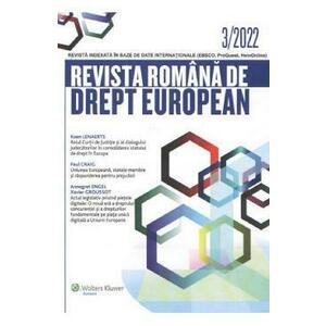 Revista Romana de Drept European Nr.3/2022 imagine