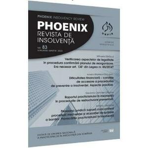 Phoenix. Revista de insolventa. Nr.83 Ianuarie-Martie 2023 imagine