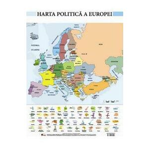 Harta fizica a Europei | imagine