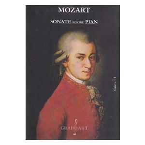 Sonate pentru pian caietul II - Mozart imagine