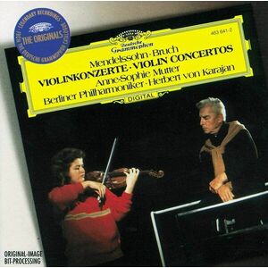 Mendelssohn / Bruch - Violinkonzerte / Violin Concertos | Anne-Sophie Mutter, Berliner Philharmoniker, Herbert von Karajan imagine