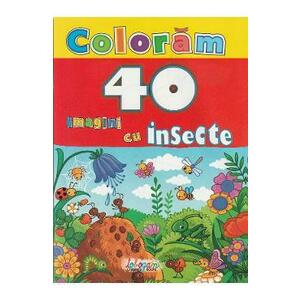 Coloram. 40 de imagini cu insecte imagine