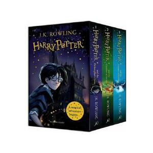 Harry Potter Vol.1-3 Box Set: A Magical Adventure Begins - J. K. Rowling imagine