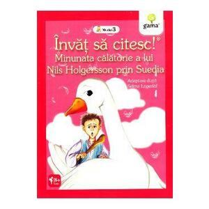Invat sa citesc! Minunata calatorie a lui Nils Holgersson prin Suedia. Adaptare dupa Selma Lagerlof - Nivelul 3 imagine