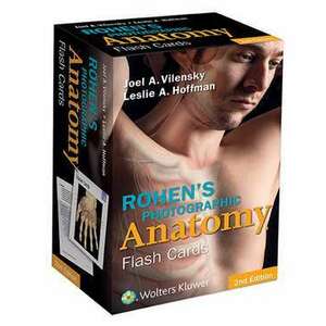 Rohen's Photographic Anatomy Flash Cards imagine