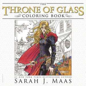 The Throne of Glass Colouring Book imagine