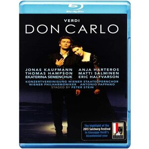 Verdi: Don Carlo - Salzburg Festival (Blu-Ray Disc) | Jonas Kaufmann, Anja Harteros, Antonion Pappano, Wiener Philharmoniker imagine