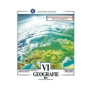Geografie - Calsa 6 - Manual - Mihaela Cornelia Fiscutean, Dorin Fiscutean, Ciprian Mihai, Ionela Popa imagine