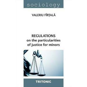 Regulations on the particularities of justice for minors - Valeriu Firtala imagine