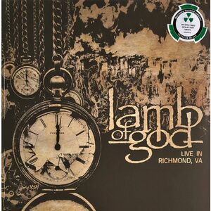 Live In Richmond, VA (White With Red Splatter Vinyl) | Lamb Of God imagine