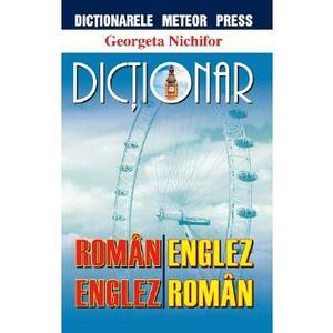 Dictionar roman-englez, englez-roman - Georgeta Nichifor imagine