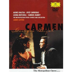 Carmen: The Metropolitan Opera - 1987 (DVD) | James Levine, Agnes Baltsa, Leona Mitchell, Jose Carreras, Samuel Ramey imagine
