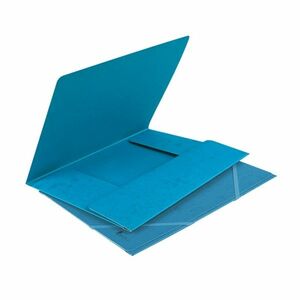 Mapa albastra din carton cu elastic Forpus 21501 imagine