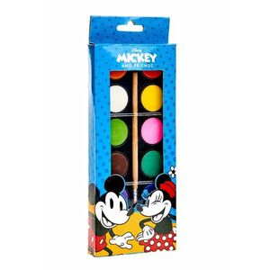 Acuarele Disney Mickey & Friends 12 culori cu pensula imagine