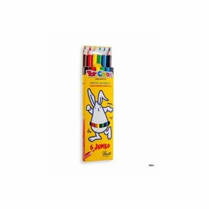 Creioane colorate Toy Color Jumbo, 6 culori imagine